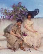 An eloquent silence Sir Lawrence Alma-Tadema,OM.RA,RWS
